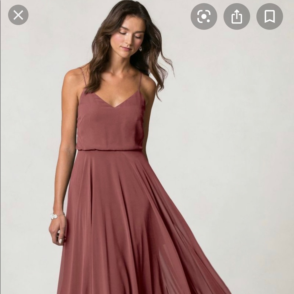 Jenny Yoo Bridesmaid Dress - Cinnamon Rose